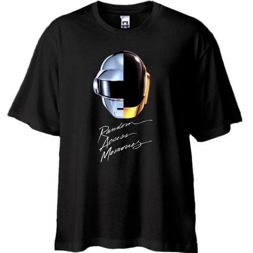 Футболка Oversize Daft Punk (Дафт Панк)
