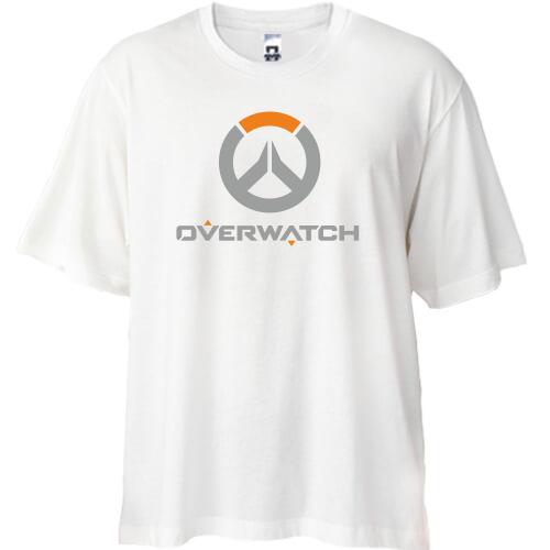 Футболка Oversize Overwatch logo