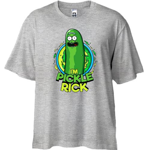 Футболка Oversize pickle Rick