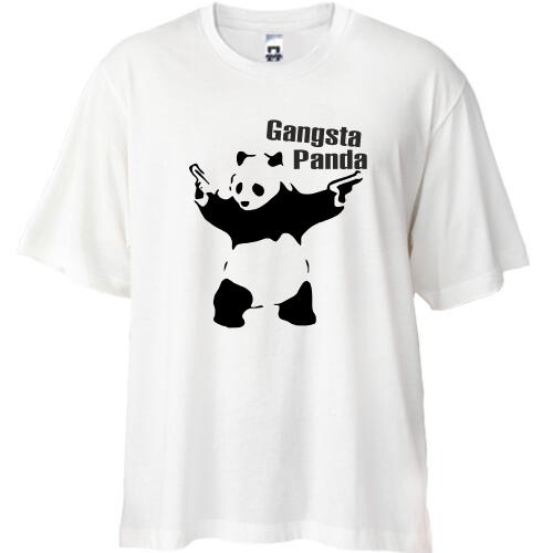 Футболка Oversize Gangsta Panda