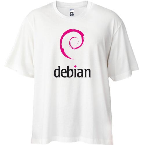 Футболка Oversize Debian