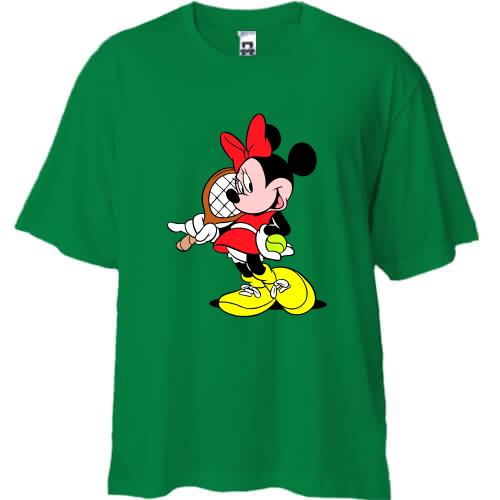 Футболка Oversize Minnie Mouse теніс 2