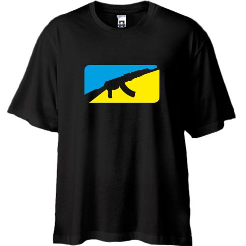 Футболка Oversize Ukrainian fighter