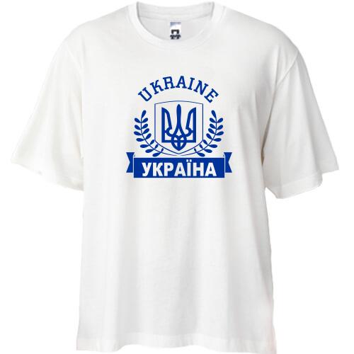 Футболка Oversize Ukraine - Украина