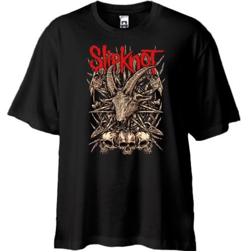 Футболка Oversize Slipknot (Кістки)