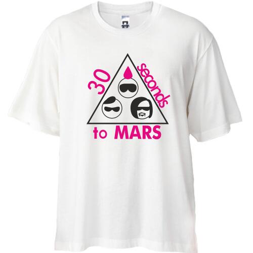 Футболка Oversize 30 seconds to mars 3