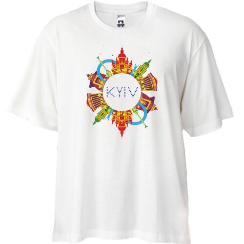 Футболка Oversize Kyiv Color Art