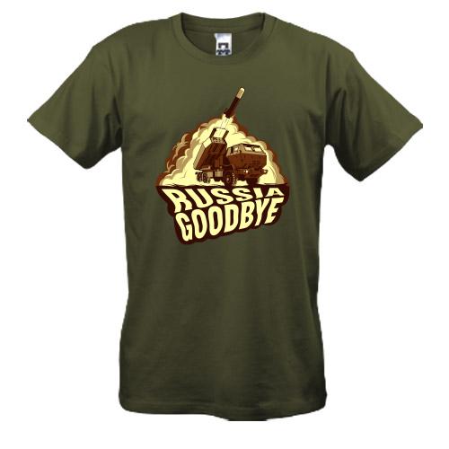 Футболка HIMARS - russia goodbye