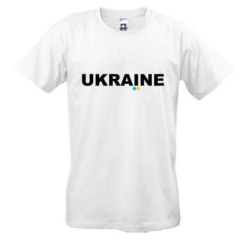 Футболка Ukraine (напис)