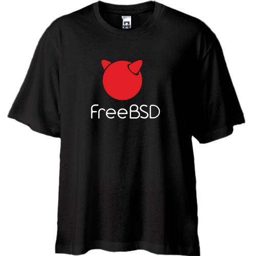 Футболка Oversize FreeBSD