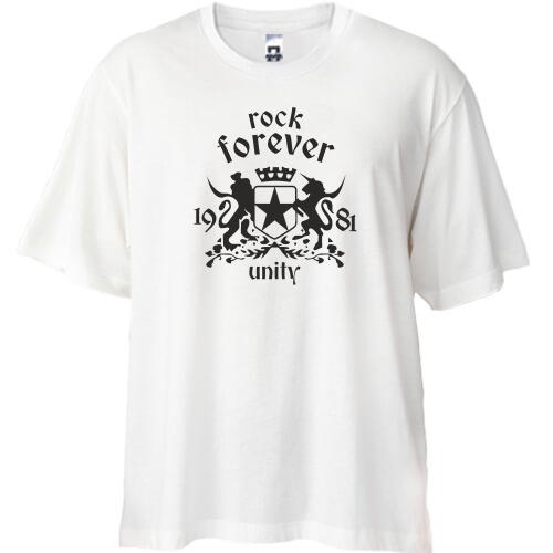 Футболка Oversize  Rock Forever