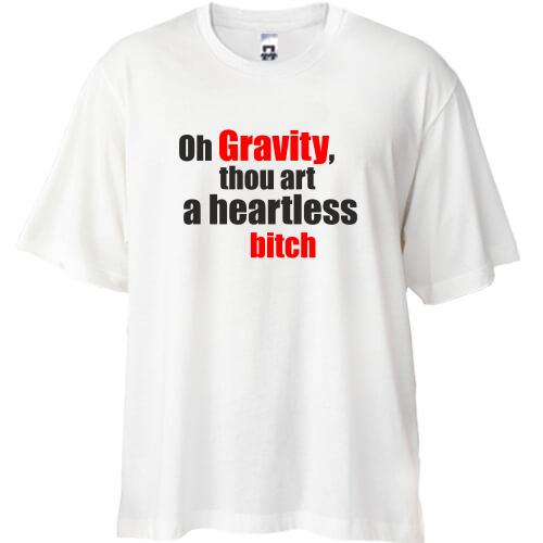 Футболка Oversize Gravity Шелдона