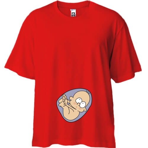 Футболка Oversize тіснота