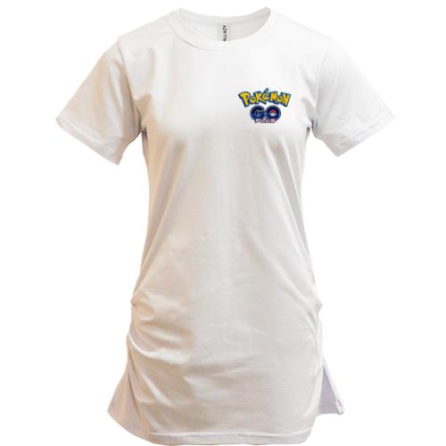 Подовжена футболка Pokemon GO mini
