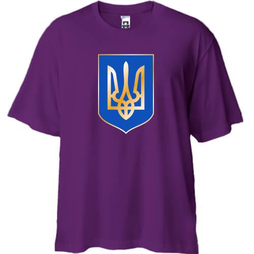Футболка Oversize с гербом Украины (2)