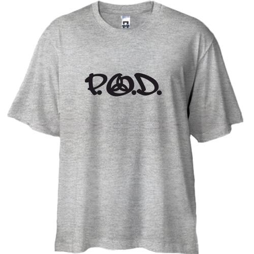 Футболка Oversize P. O. D.