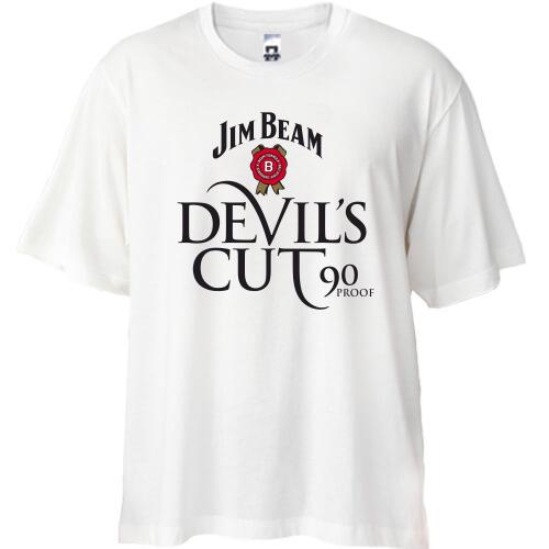 Футболка Oversize Jim Beam Devil