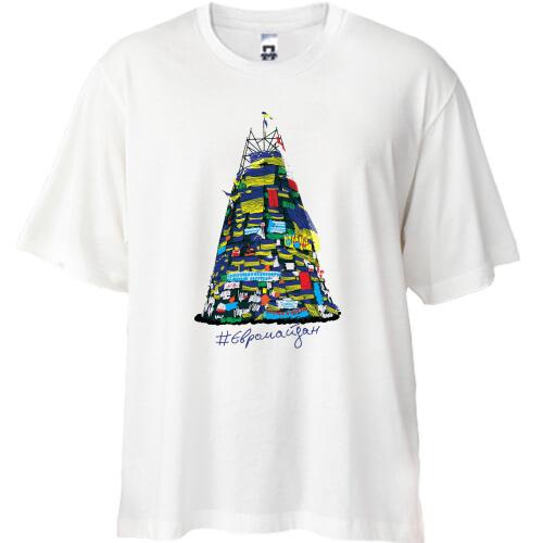 Футболка Oversize #Євромайдан