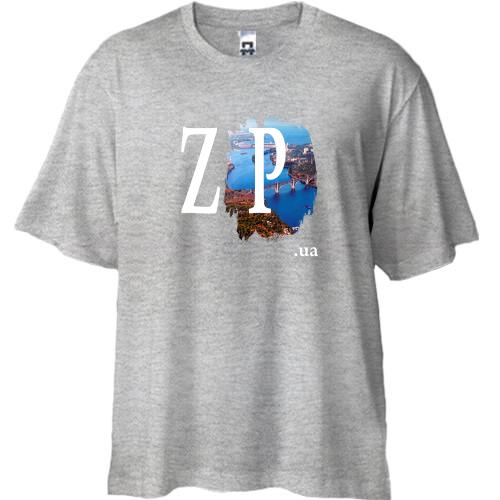 Футболка Oversize zp.ua (Запоріжжя)