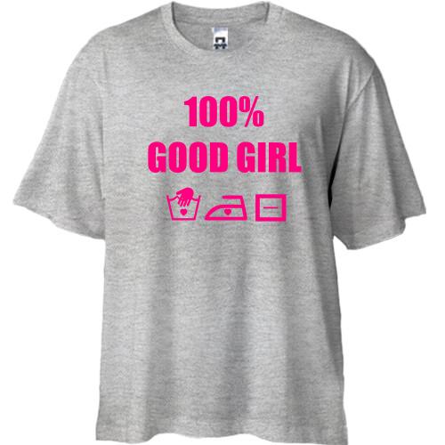 Футболка Oversize 100% Good girl