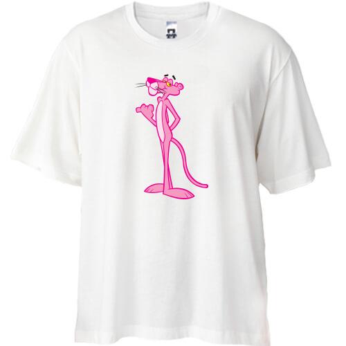 Футболка Oversize с Розовой пантерой (The Pink Panther)