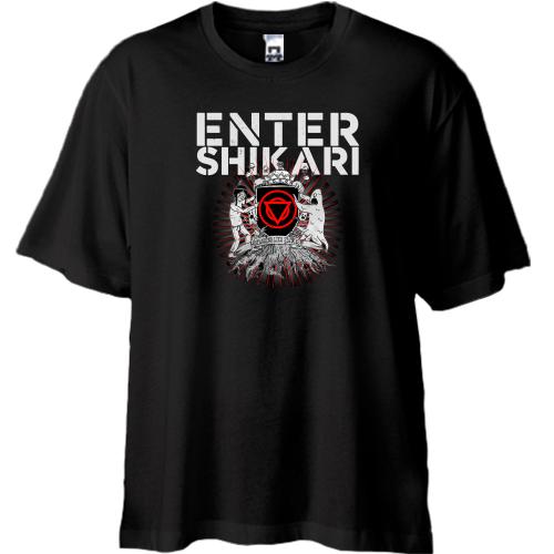 Футболка Oversize Enter Shikari Take To The Skies