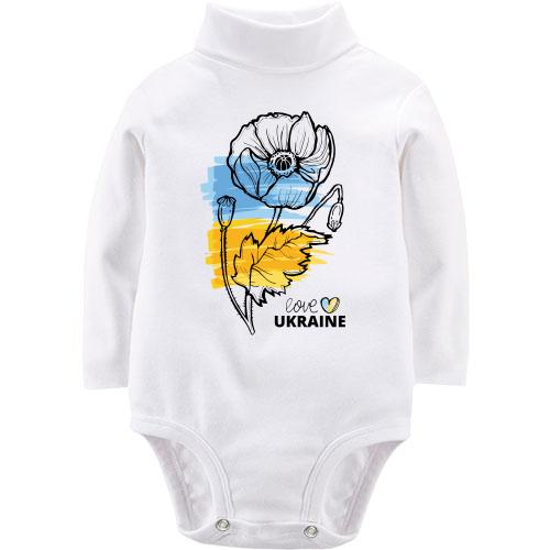 Дитяче боді LSL Love Ukraine (Квітка)