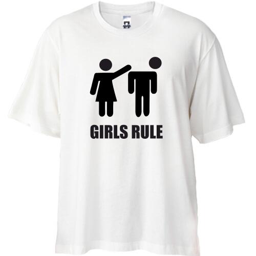 Футболка Oversize Girls rule