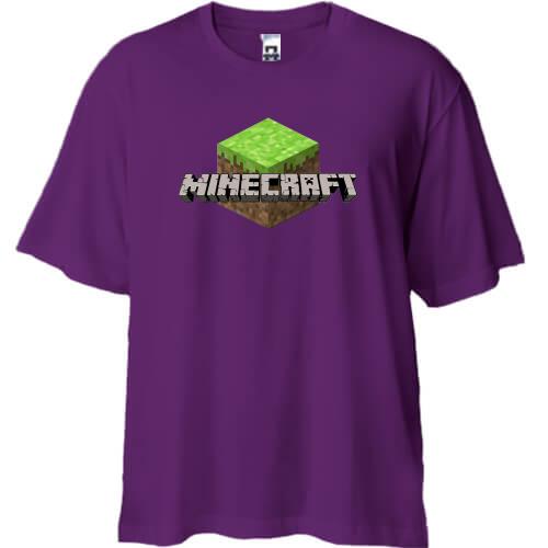 Футболка Oversize Minecraft icon