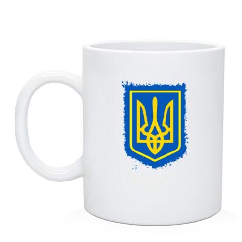 Чашка з гербом України (2) АРТ