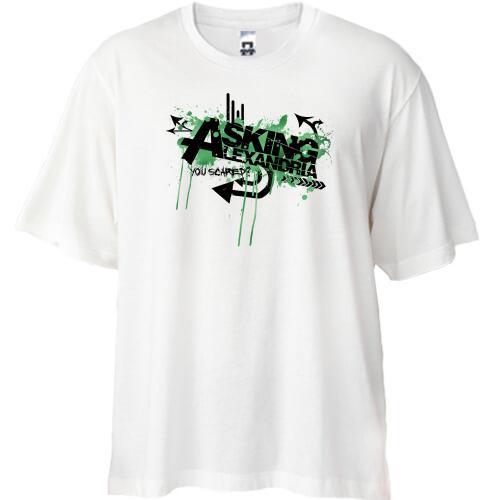 Футболка Oversize Asking Alexandria лого (2)