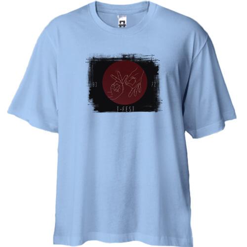 Футболка Oversize T-FEST -  03 72