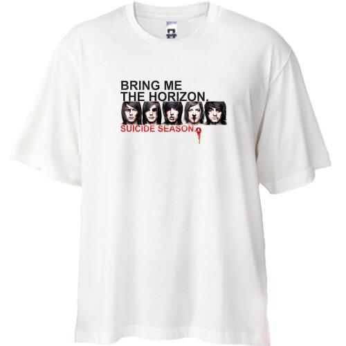 Футболка Oversize c Bring me the horizon - Suicide Season (3)