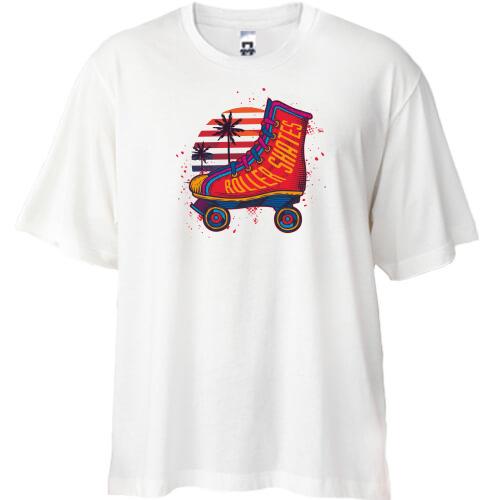 Футболка Oversize Art Roller Skates