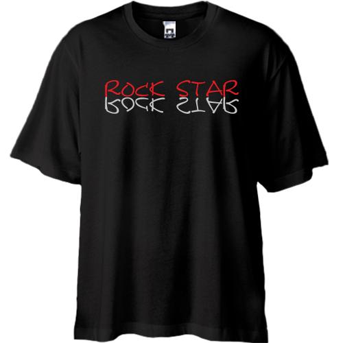 Футболка Oversize  ROCK STAR
