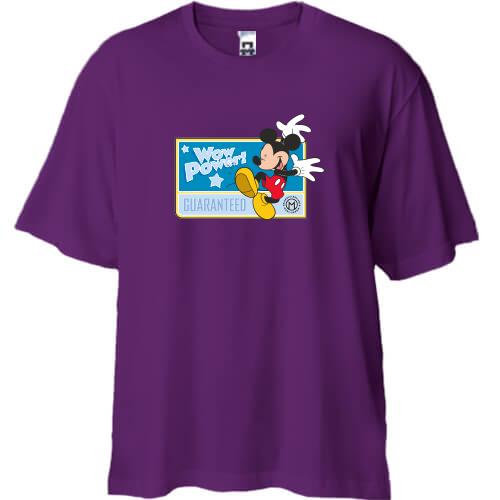 Футболка Oversize Mickey Wow power