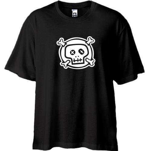 Футболка Oversize  Черепушка