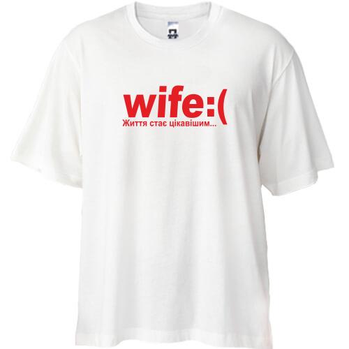 Футболка Oversize Wife