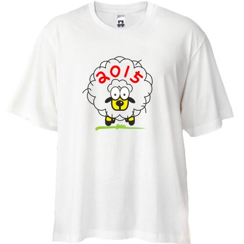 Футболка Oversize овечка 2015
