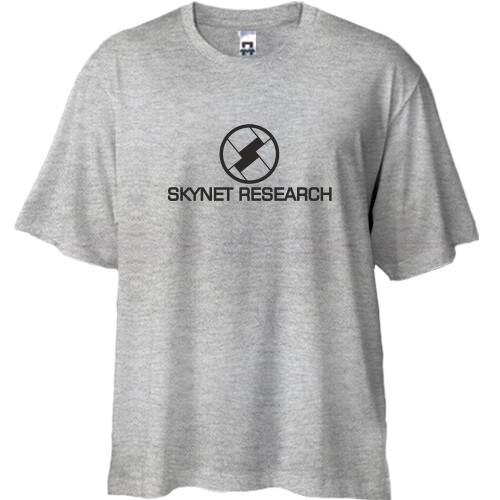 Футболка Oversize Skynet research