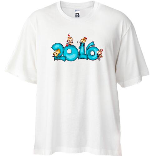 Футболка Oversize 2016