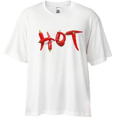 Футболка Oversize HOT