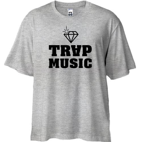 Футболка Oversize TRAP MUSIK
