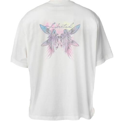 Футболка Oversize Libertad з крилами