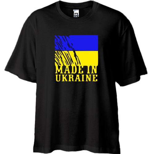 Футболка Oversize Made in Ukraine (з прапором)