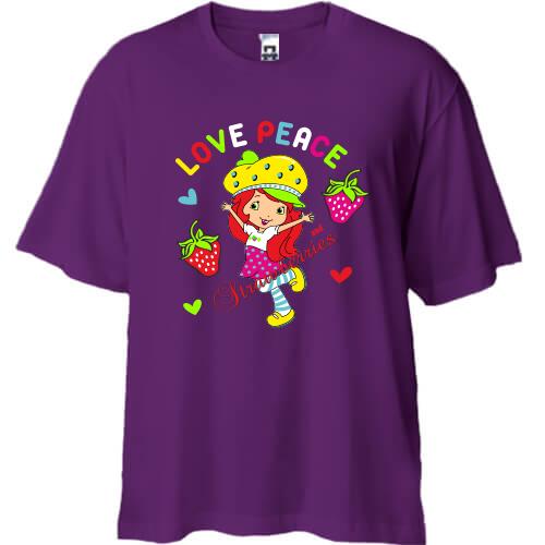 Футболка Oversize strawberry