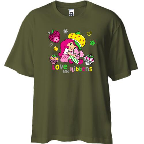 Футболка Oversize strawberry