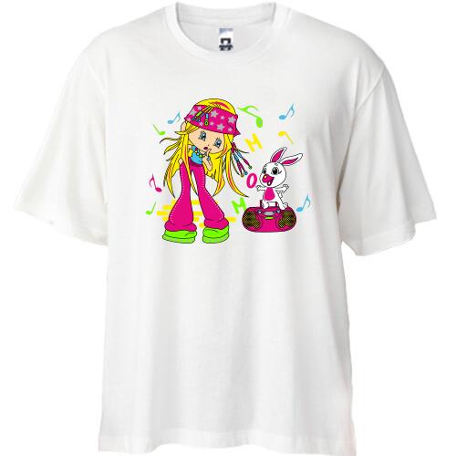 Футболка Oversize Dance Girl
