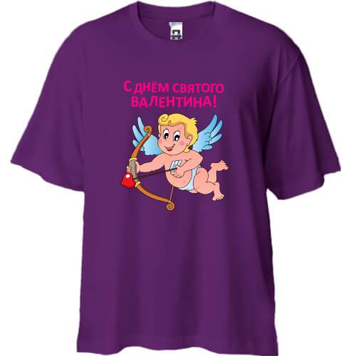 Футболка Oversize Амурчик со стрелой 