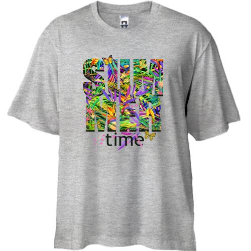 Футболка Oversize Summer time